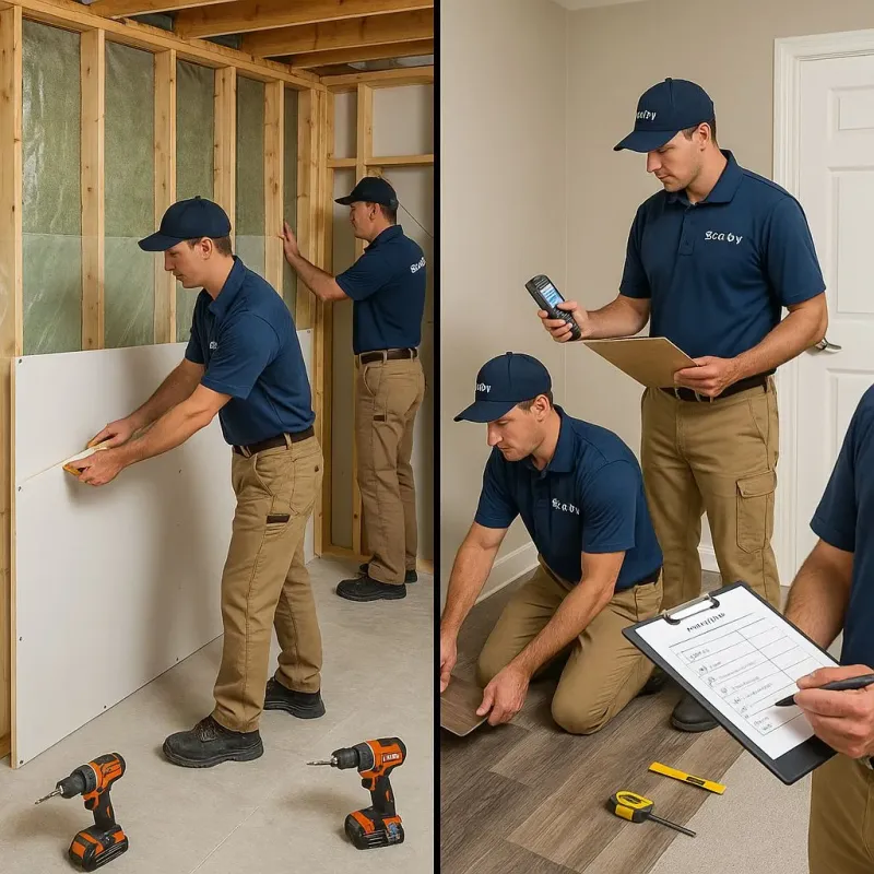 Repairs and Reconstruction process in Plattekill, NY